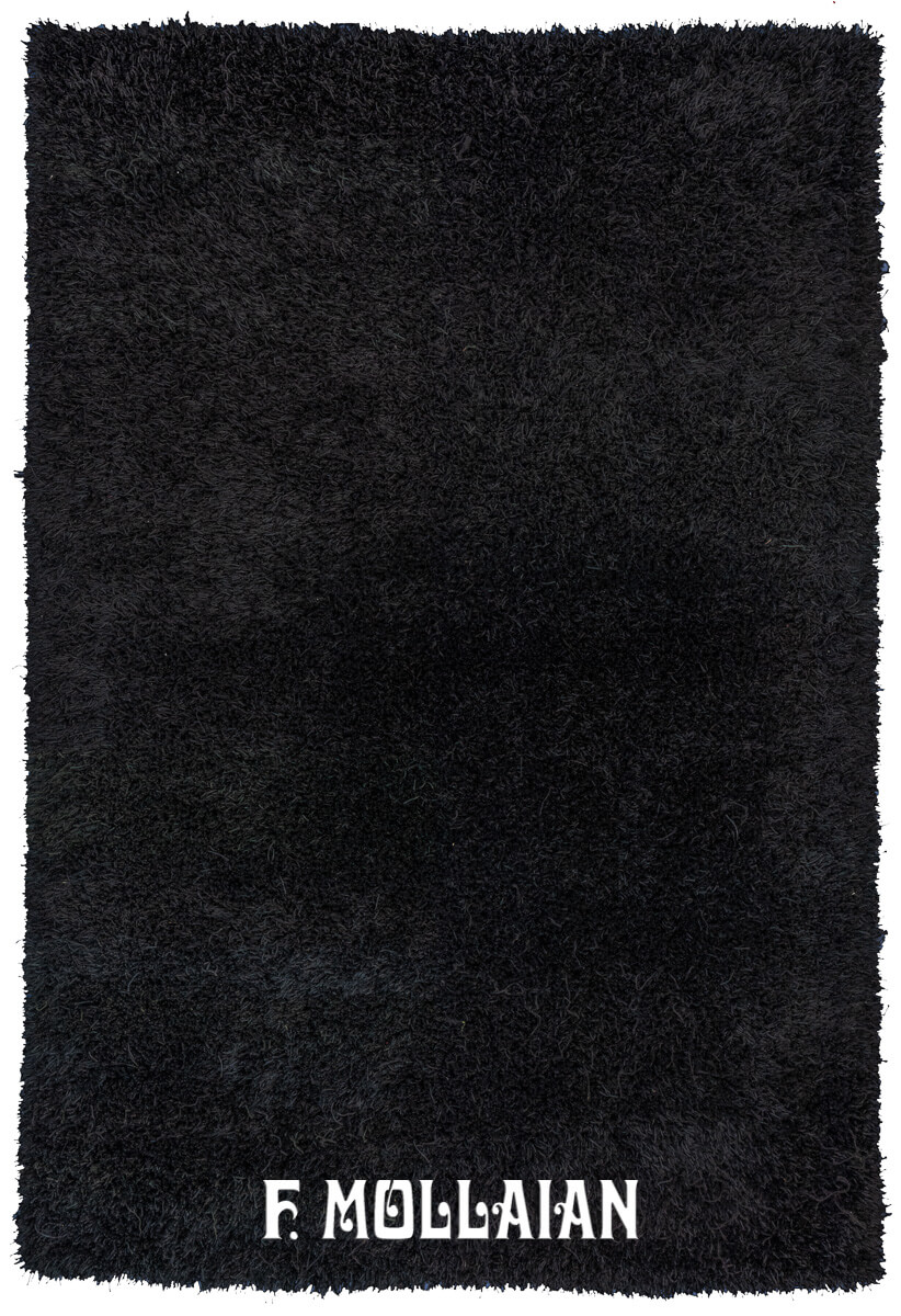 European Rug Designer Black Milano n°:193848
